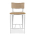 Calbas Counter Stool White-Furniture-Uttermost-Lighting Design Store