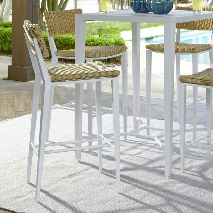 Calbas Bar Stool White-Furniture-Uttermost-Lighting Design Store