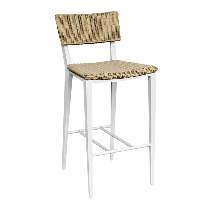 Calbas Bar Stool White-Furniture-Uttermost-Lighting Design Store