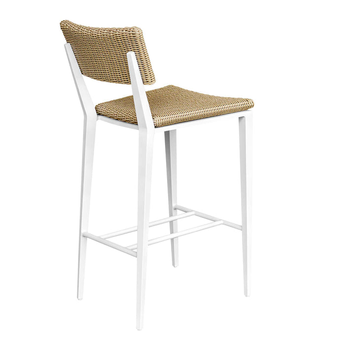 Calbas Bar Stool White-Furniture-Uttermost-Lighting Design Store