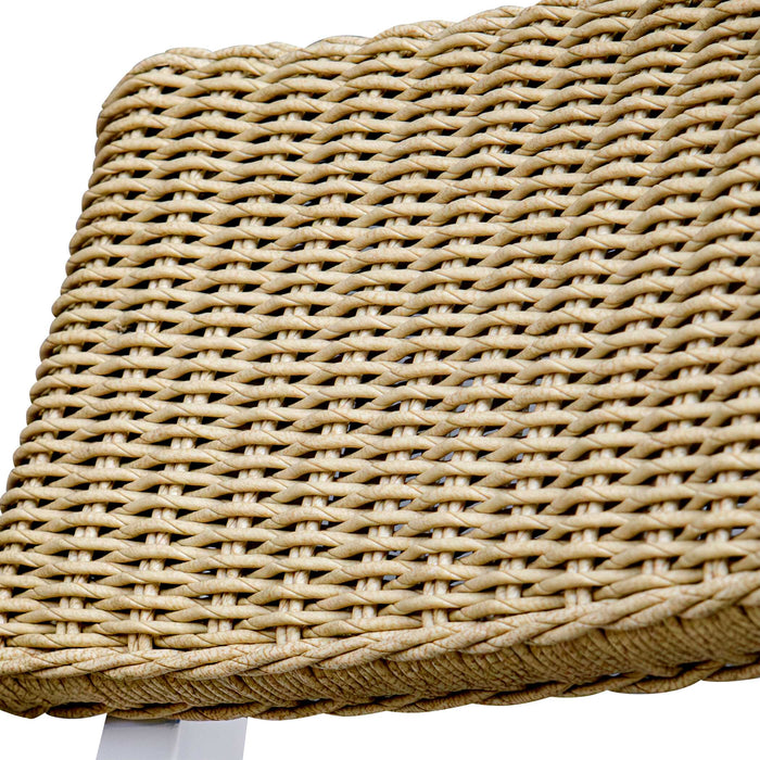 Calbas Bar Stool White-Furniture-Uttermost-Lighting Design Store