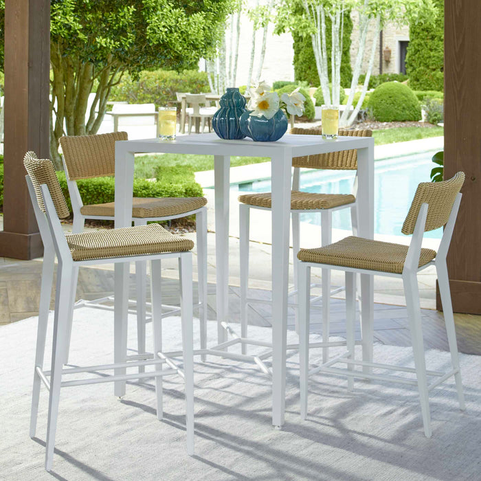 Montellano Bar Table White-Furniture-Uttermost-Lighting Design Store