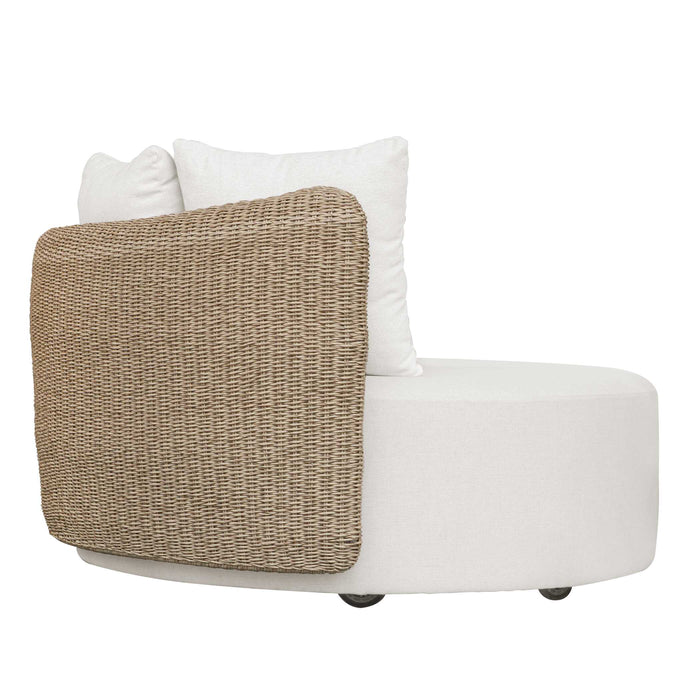 Sunset Day Bed Light Gray-Furniture-Uttermost-Lighting Design Store