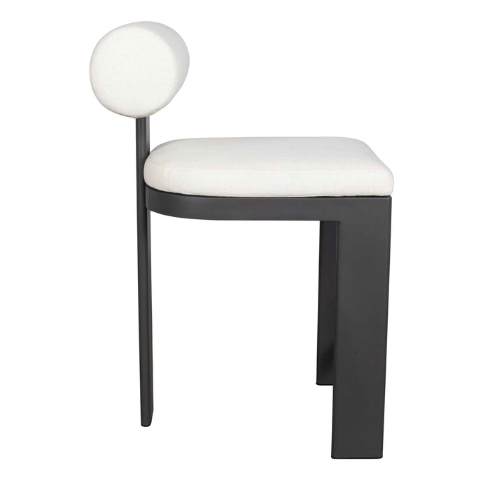 Bolster Back Counter Stool Black-Furniture-Uttermost-Lighting Design Store