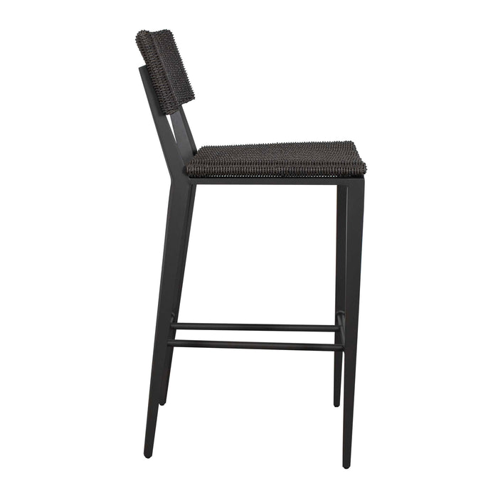 Calbas Bar Stool Black-Furniture-Uttermost-Lighting Design Store