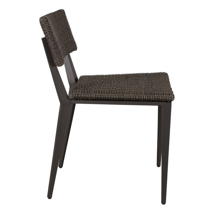 Calbas Dining Chair Black-Furniture-Uttermost-Lighting Design Store