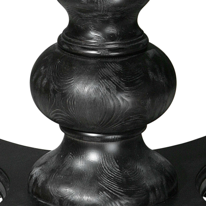 Brynmore Table Satin Black-Furniture-Uttermost-Lighting Design Store