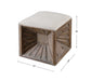 Jia Ottoman Weathered Fir Wood-Furniture-Uttermost-Lighting Design Store