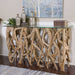 Teak Wood Console Teak Wood-Furniture-Uttermost-Lighting Design Store