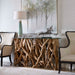 Teak Wood Console Teak Wood-Furniture-Uttermost-Lighting Design Store
