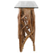 Teak Wood Console Teak Wood-Furniture-Uttermost-Lighting Design Store