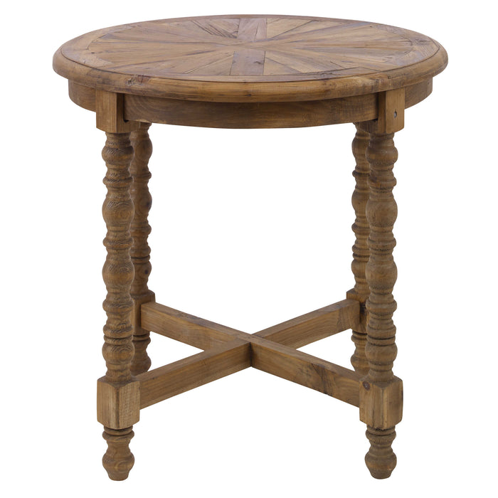 Samuelle End Table Reclaimed Fir-Furniture-Uttermost-Lighting Design Store