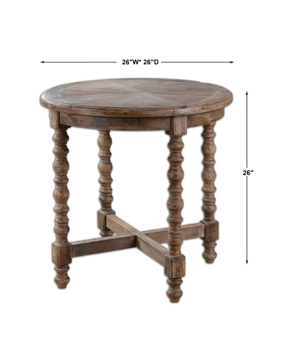 Samuelle End Table Reclaimed Fir-Furniture-Uttermost-Lighting Design Store