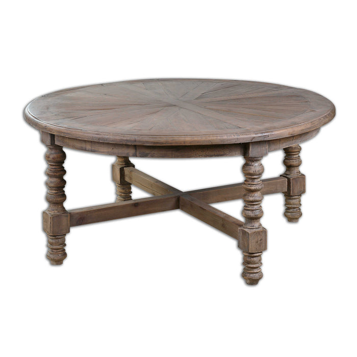 Samuelle Coffee Table Reclaimed Fir-Furniture-Uttermost-Lighting Design Store