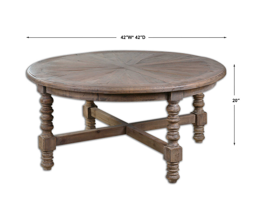 Samuelle Coffee Table Reclaimed Fir-Furniture-Uttermost-Lighting Design Store