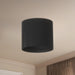 Falco LED Flush Mount Black-Flush Mounts-Kuzco Lighting-Lighting Design Store