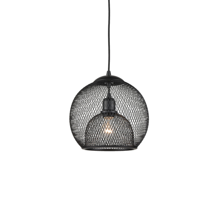 Gibraltar One Light Pendant Black-Pendants-Kuzco Lighting-Lighting Design Store