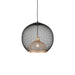 Gibraltar One Light Pendant Black/Gold-Pendants-Kuzco Lighting-Lighting Design Store