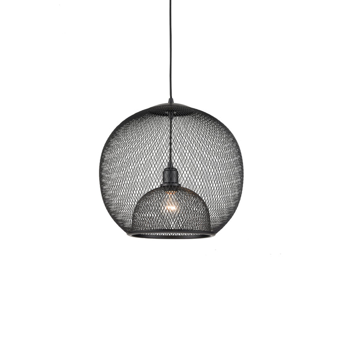 Gibraltar One Light Pendant Black-Pendants-Kuzco Lighting-Lighting Design Store