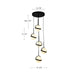 Globo LED Pendant Brushed Gold-Mini Chandeliers-Alora-Lighting Design Store