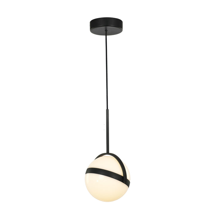 Globo LED Pendant Matte Black-Mini Pendants-Alora-Lighting Design Store