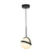 Globo LED Pendant Matte Black-Mini Pendants-Alora-Lighting Design Store