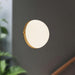 Globo LED Vanity Brushed Gold-Sconces-Alora-Lighting Design Store