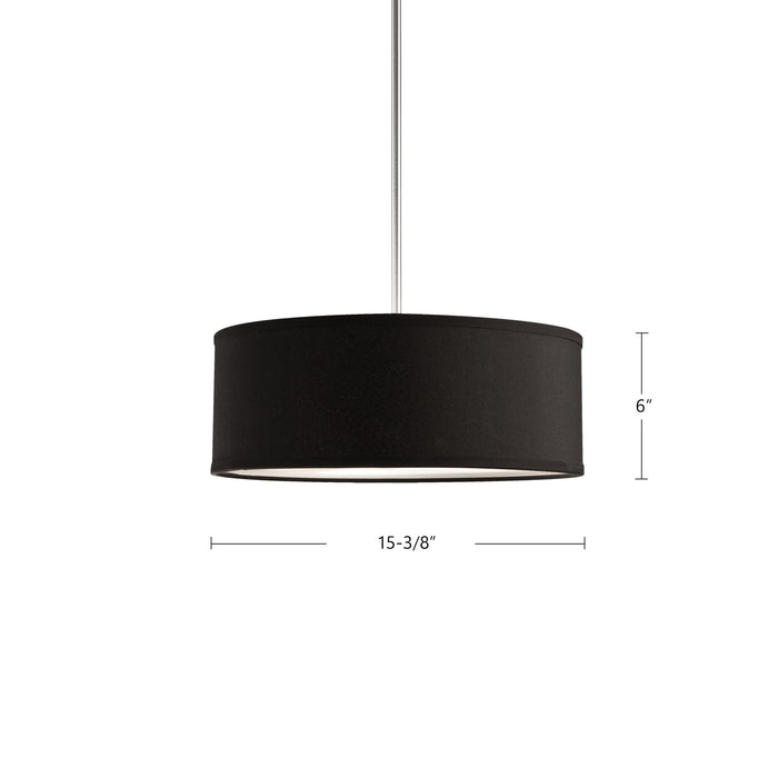 Gregory Three Light Pendant Black-Pendants-Kuzco Lighting-Lighting Design Store