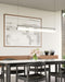 Gramercy LED Linear Pendant Black-Linear/Island-Kuzco Lighting-Lighting Design Store