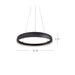 Halo LED Pendant Black-Pendants-Kuzco Lighting-Lighting Design Store