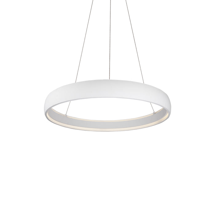 Halo LED Pendant White-Pendants-Kuzco Lighting-Lighting Design Store