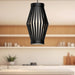 Hana One Light Pendant Matte Black/Opal Matte Glass-Mini Pendants-Alora-Lighting Design Store
