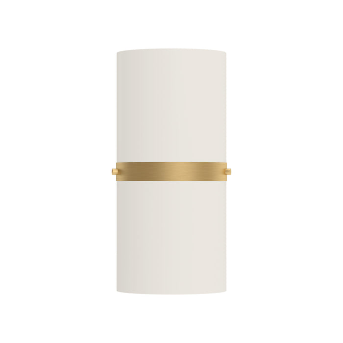 Harrow LED Wall Sconce Brushed Gold-Sconces-Kuzco Lighting-Lighting Design Store