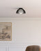 Haven One Light Flush Mount Matte Black/Opal Matte Glass-Flush Mounts-Alora-Lighting Design Store