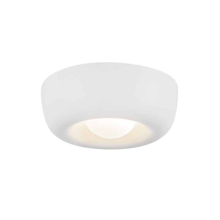 Hayden LED Flush Mount Antique White-Flush Mounts-Kuzco Lighting-Lighting Design Store