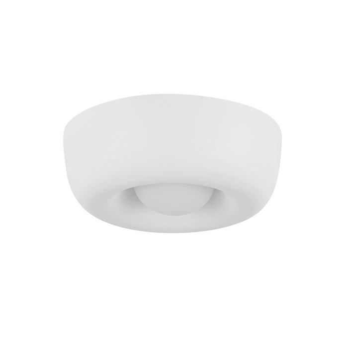 Hayden LED Flush Mount Antique White-Flush Mounts-Kuzco Lighting-Lighting Design Store