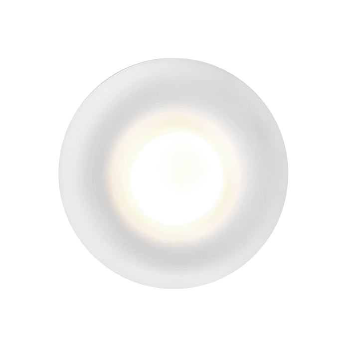 Hayden LED Flush Mount Antique White-Flush Mounts-Kuzco Lighting-Lighting Design Store