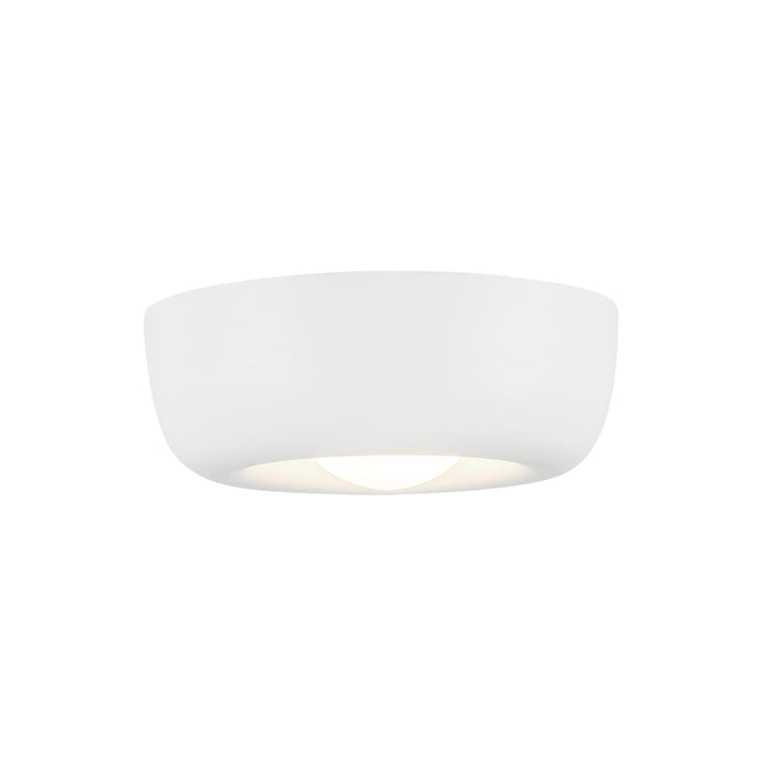 Hayden LED Flush Mount Antique White-Flush Mounts-Kuzco Lighting-Lighting Design Store