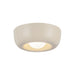 Hayden LED Flush Mount Pearl White-Flush Mounts-Kuzco Lighting-Lighting Design Store