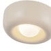 Hayden LED Flush Mount Pearl White-Flush Mounts-Kuzco Lighting-Lighting Design Store