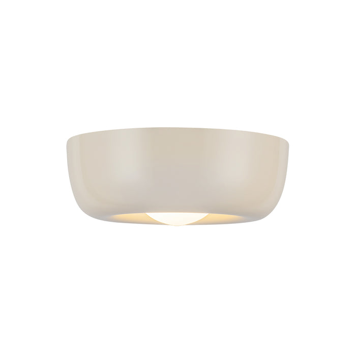 Hayden LED Flush Mount Pearl White-Flush Mounts-Kuzco Lighting-Lighting Design Store