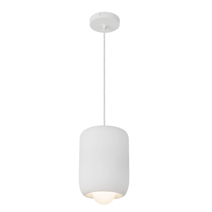Hayden LED Pendant Antique White-Mini Pendants-Kuzco Lighting-Lighting Design Store