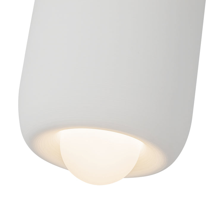 Hayden LED Pendant Antique White-Mini Pendants-Kuzco Lighting-Lighting Design Store
