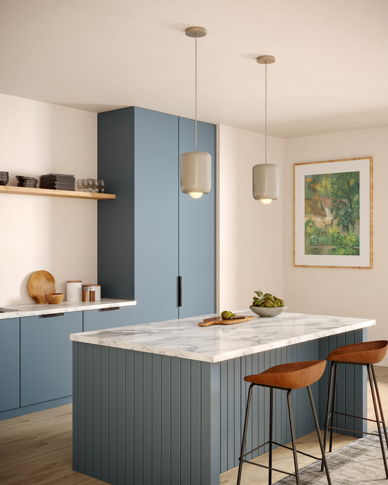 Hayden LED Pendant Pearl White-Mini Pendants-Kuzco Lighting-Lighting Design Store