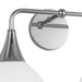 Hazel Two Light Bathroom Fixtures Chrome/Opal Matte Glass-Bathroom Fixtures-Alora-Lighting Design Store