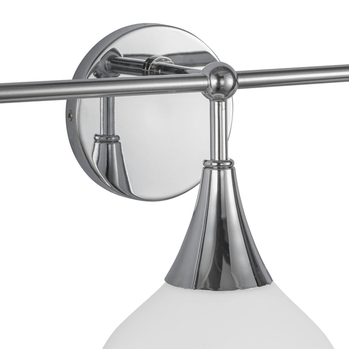 Hazel Three Light Bathroom Fixtures Chrome/Opal Matte Glass-Bathroom Fixtures-Alora-Lighting Design Store