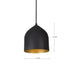 Helena One Light Pendant White/Silver-Mini Pendants-Kuzco Lighting-Lighting Design Store