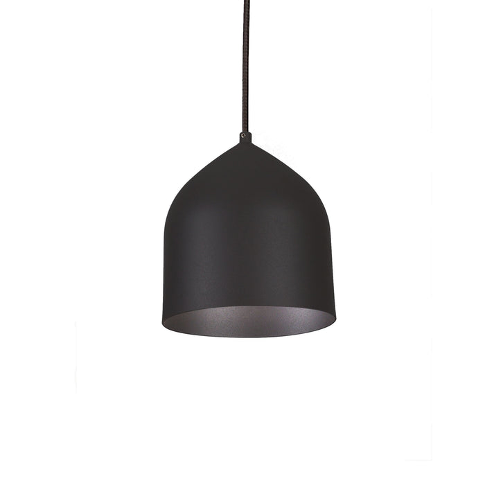 Helena LED Pendant Black/Black-Mini Pendants-Kuzco Lighting-Lighting Design Store