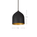 Helena LED Pendant Black/Gold-Mini Pendants-Kuzco Lighting-Lighting Design Store