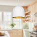 Helena LED Pendant White/Gold-Mini Pendants-Kuzco Lighting-Lighting Design Store